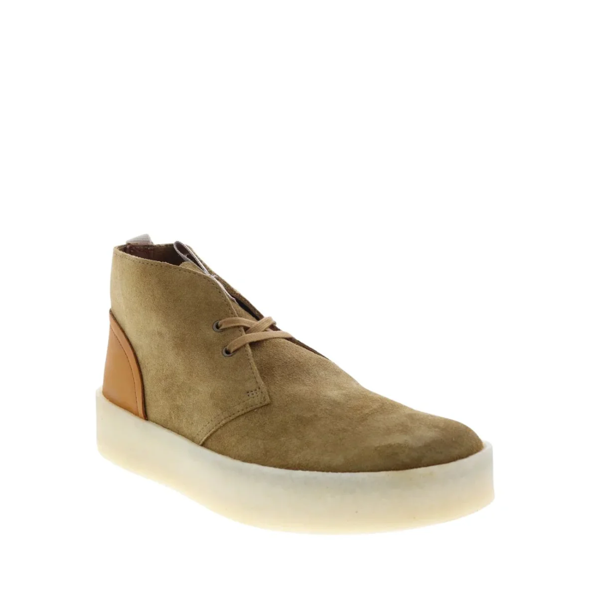 Q7123 Bota Hombre Clarks Desert Cup oakmoss Gamuza - Imagen 5
