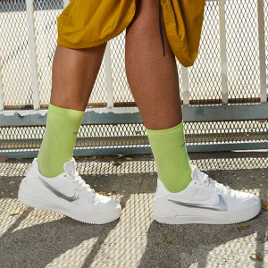 Q7331 Nike Air Force PLT.AF.ORM White - Platinum