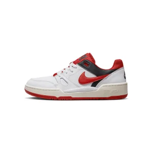 Q7414 Nike Full Force Low White - Red