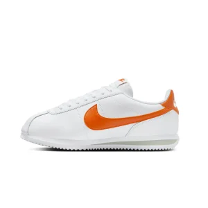 Q7400 Nike Cortez White Campfire Orange
